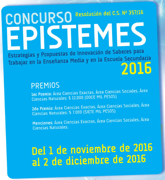 epistemes afiche 2016