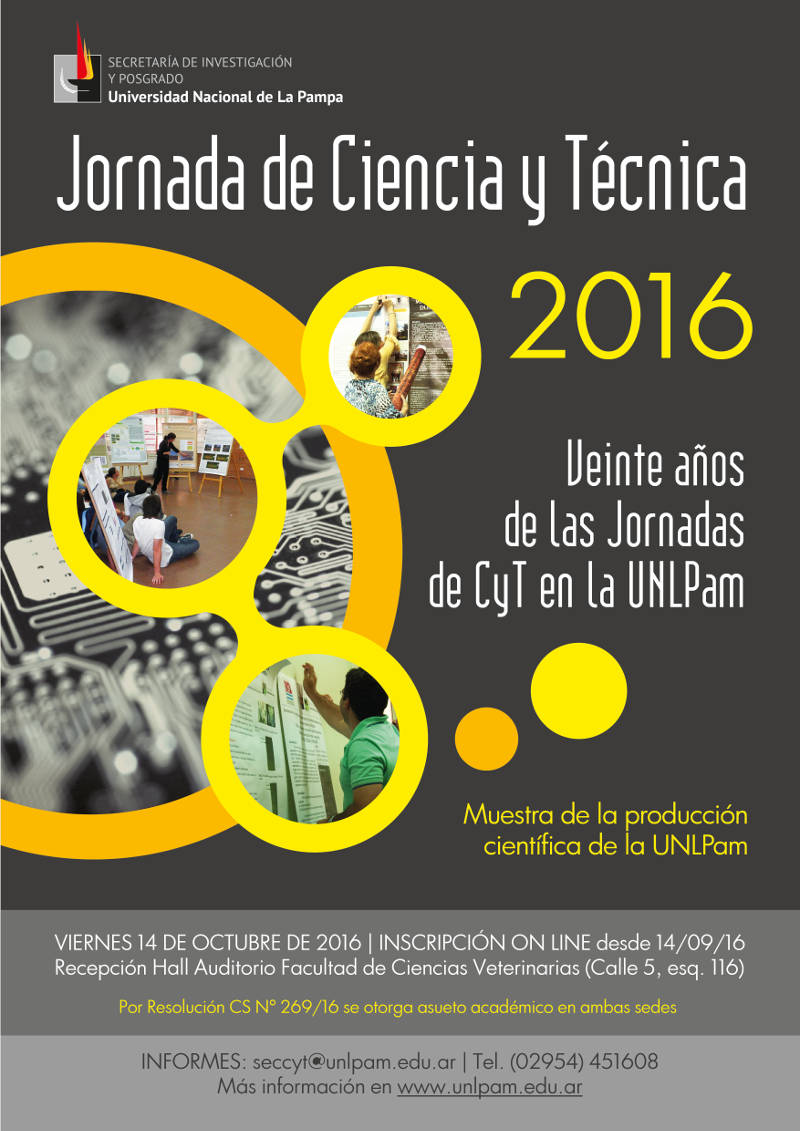 jornadasCyT2016 afiche