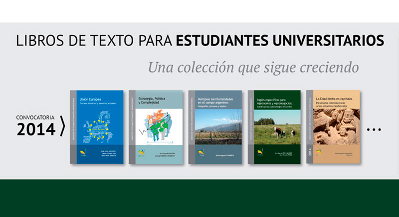 Publicación libros de Académicos de Interés Regional