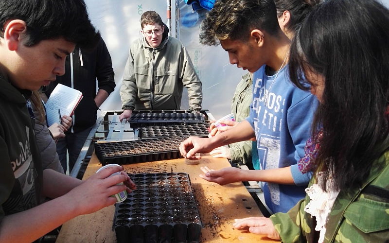 Proyecto Interinstitucional de Formación en Manejo de Bosque Nativo y Vivero en la Escuela Agrotécnica de Guatraché