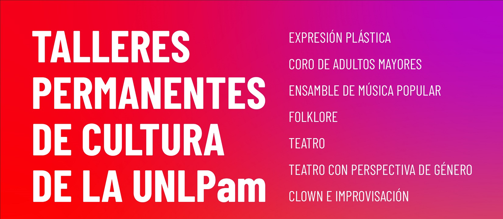 Talleres Permanentes de Cultura (2020)