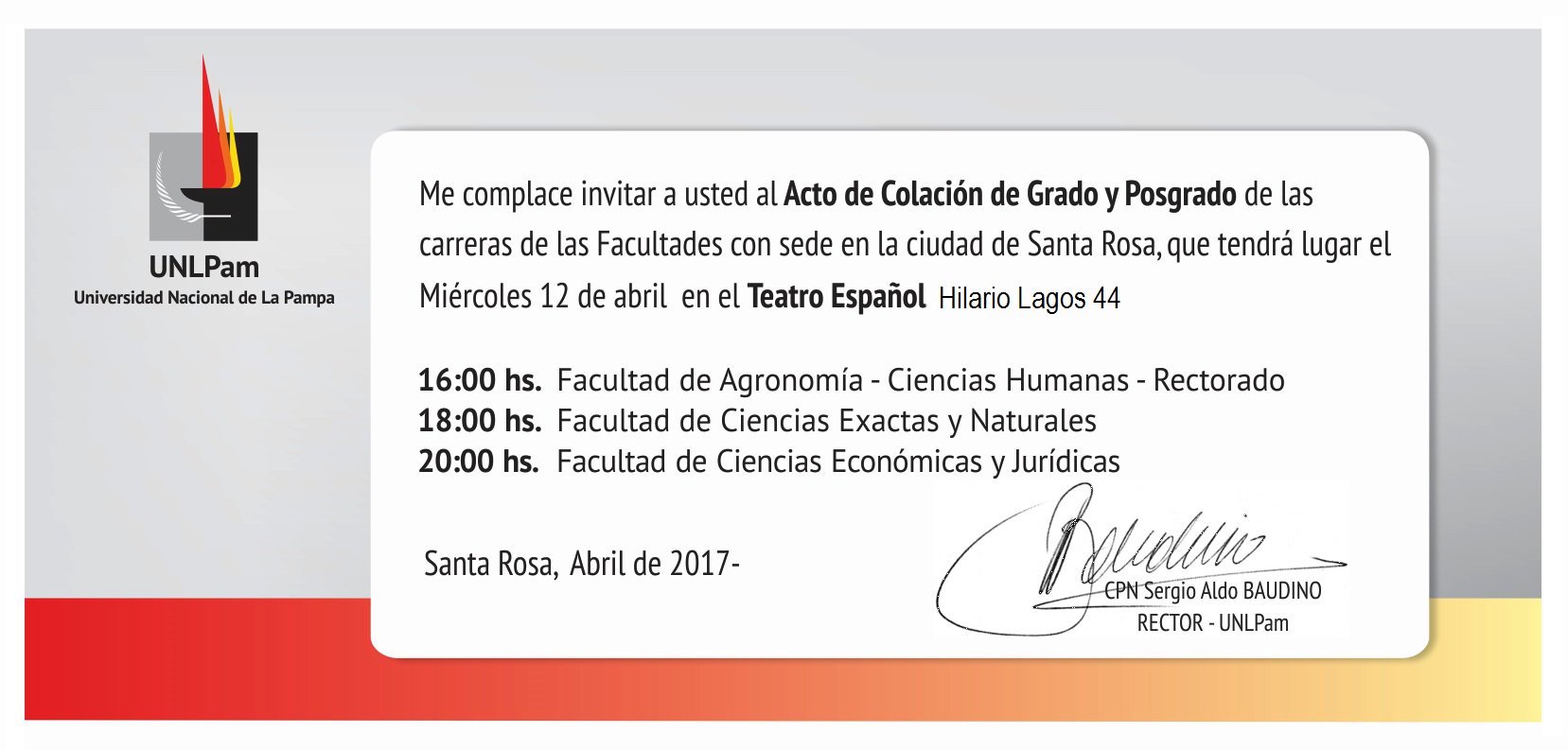 colacion 12 de abril 2017