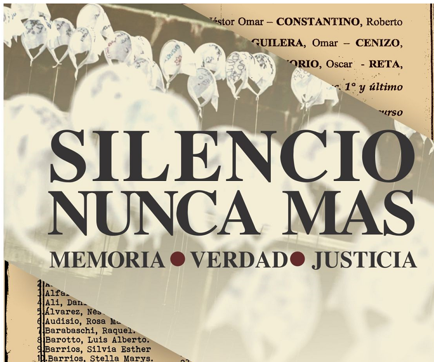 silencio nunca mas